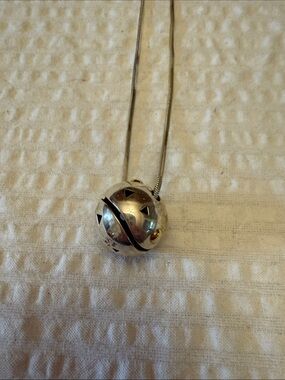 John Atencio Sterling & 18K & Two-Tone Round Charm Pendant - Gold and Silver